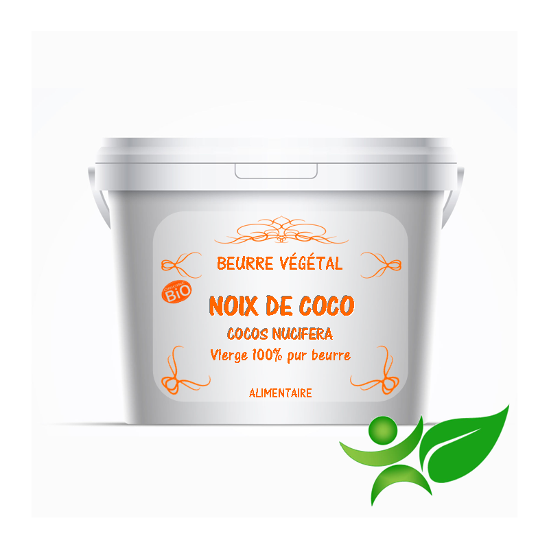 Noix de coco BiO - vierge, beurre végétal (Cocos nucifera) - Aroma Centre
