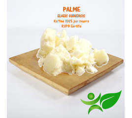 Palme - RSPO raffiné, beurre végétal (Elaeis Guinensis) - Aroma Centre
