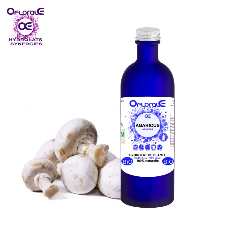 Agaricus Origine BiO*, Hidrolato (Agaricus bisporus) - OFLORALE Agaricus Origine BiO*, Hidrolato (Agaricus bisporus) - OFLORALE