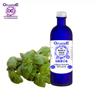 Hoja de albahaca con linalol BiO, Hidrosol (Ocimum basilicum) - OFLORALE