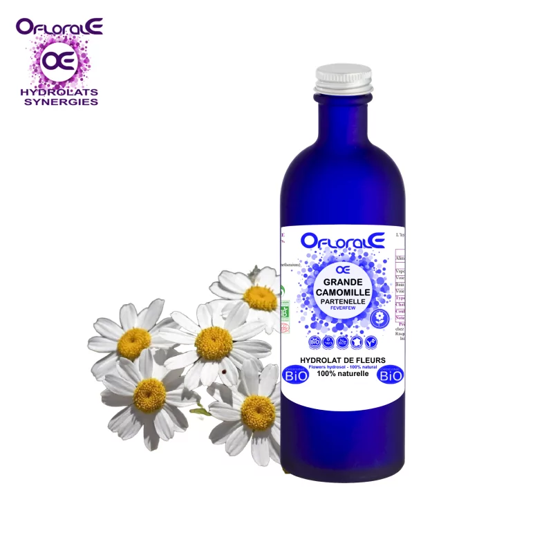 Chamomile large - Partenelle, Hydrosol (Tanacetum parthenium) - OFLORALE