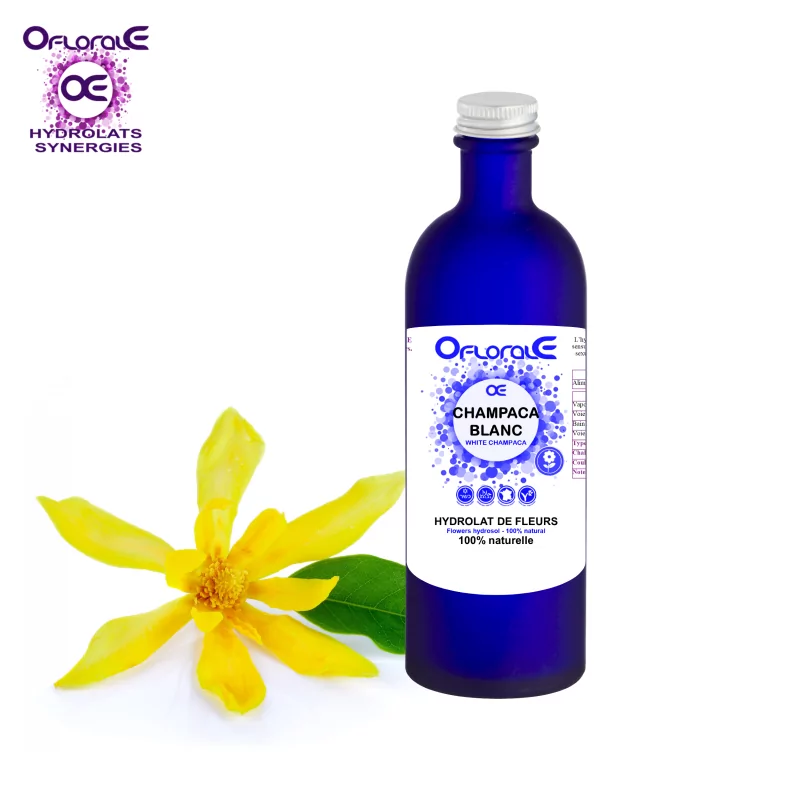Champaca blanc, Hydrolat (Michelia alba) - OFLORALE Champaca blanc, Hydrolat (Michelia alba) - OFLORALE