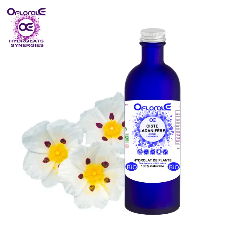 Ciste ladanifère, Hydrolat (Cistus ladaniferus) - OFLORALE