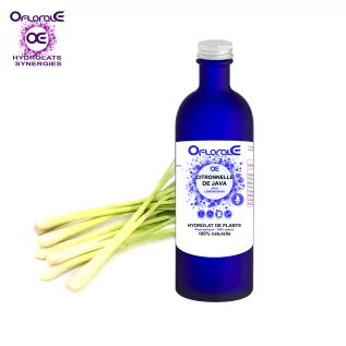 Citronnelle de Java feuille, Hydrolat (Cymbopogon winterianus) - OFLORALE
