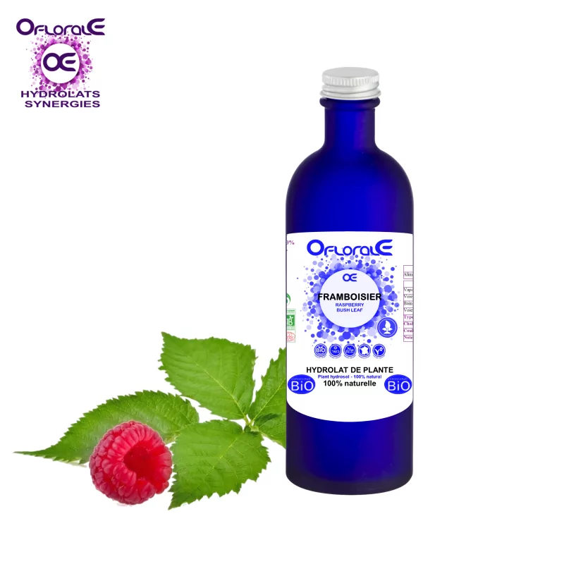 Hoja de frambuesa Origen BiO*, Hidrosol (Rubus idaeus) - OFLORALE Hoja de frambuesa Origen BiO*, Hidrosol (Rubus idaeus) - OFLORALE