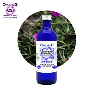Geranio Origen BiO* o de Egipto, Hidrolato (Pelargonium asperum) - OFLORALE