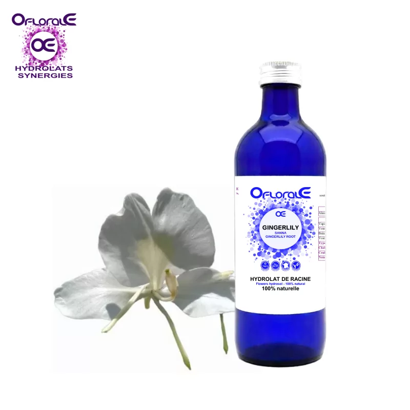 Gingerlilly, Hydrosol (Hedychium coronarium koening) - OFLORALE Gingerlilly, Hydrosol (Hedychium coronarium koening) - OFLORALE