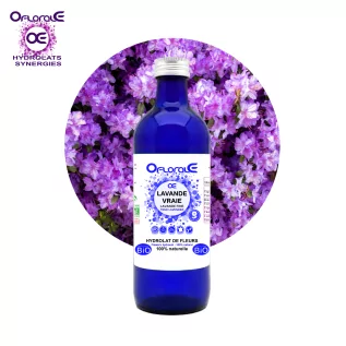 True lavender - fine Organic* origin, Hydrosol (Lavandula angustifolia vera) - Oflorale