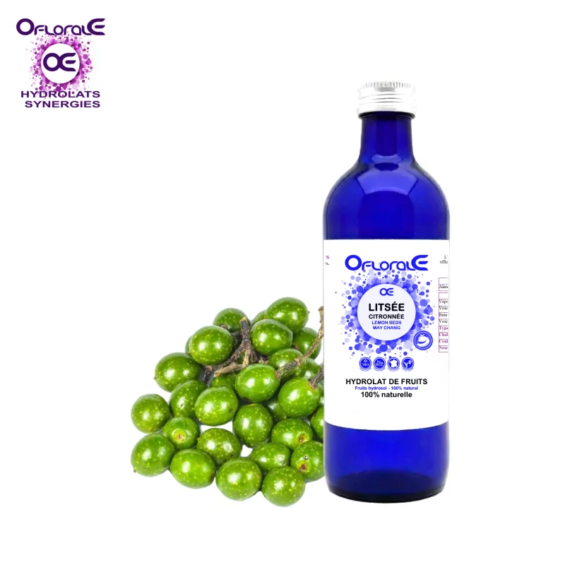 Lemony Litsea fruit (May Chang), Hydrosol (Litsea cubeba) - Oflorale