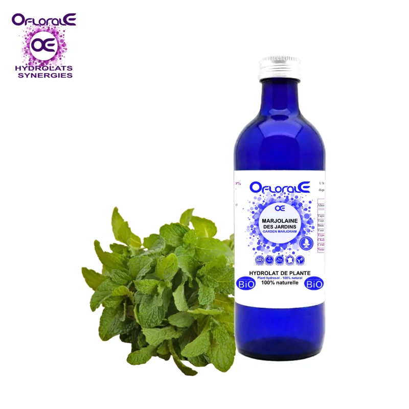 Garden marjoram leaf Organic* origin, Hydrosol (Majorana hortensis) - OFLORALE Garden marjoram leaf Organic* origin, Hydrosol (Majorana hortensis) - OFLORALE