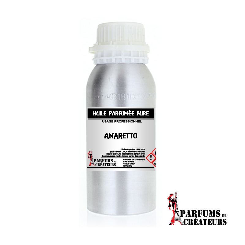 Amaretto - Huile parfumée pure PRO - Parfums de Créateurs