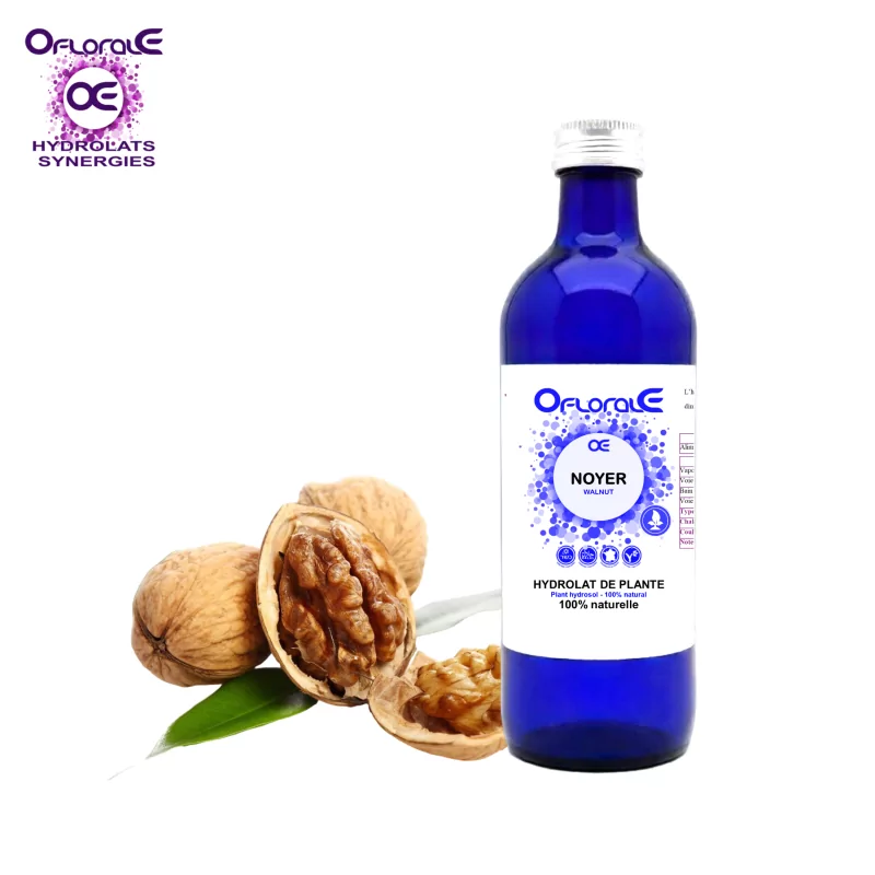 Noyer feuille, Hydrolat (Juglans regia) - OFLORALE Noyer feuille, Hydrolat (Juglans regia) - OFLORALE