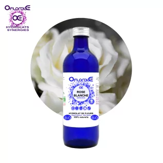 Weiße Rosenblüte Bio*-Herkunft, Hydrosol (Rosa alba) - OFLORALE