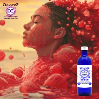 Hidrosol de rosa de Damasco orgánico* (Rosa damascena) - OFLORALE