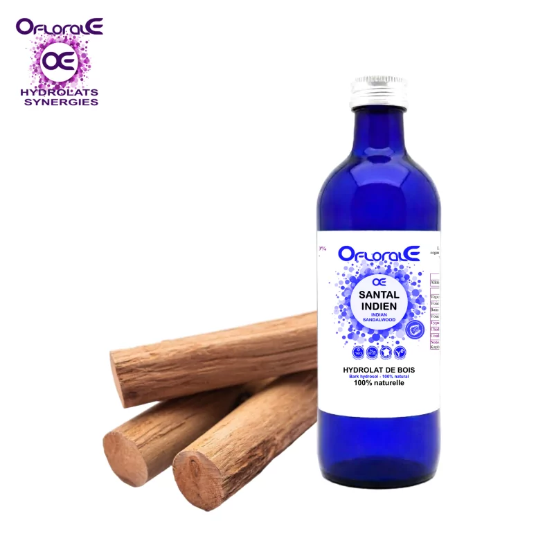 Indian sandalwood - White, Hydrolat (Santalum album) - OFLORALE Indian sandalwood - White, Hydrolat (Santalum album) - OFLORALE