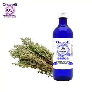 Thym doux à linalol Origine BiO*, Hydrolat (Thymus vulgaris ct linalol) - OFLORALE