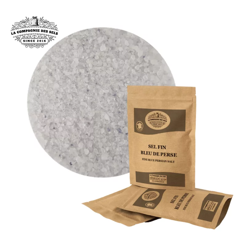 Fine blue salt from Persia (Iran) - La Compagnie des Sels