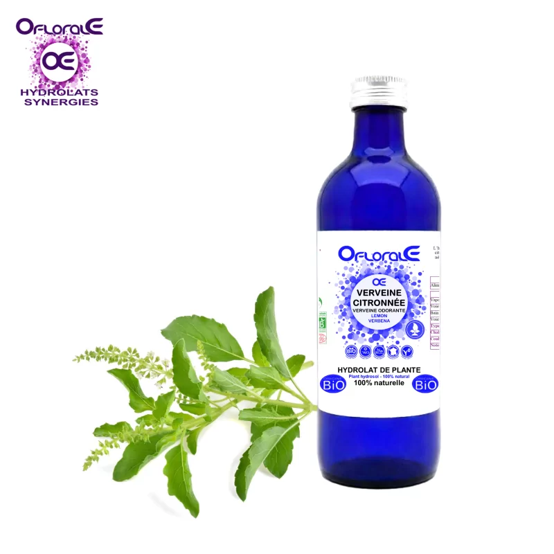 Verveine citronnée feuille, Hydrolat (Lippia citriodora) - OFLORALE Verveine citronnée feuille, Hydrolat (Lippia citriodora) - OFLORALE