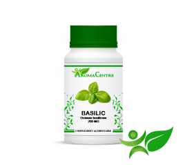 Basilic - Feuille, gélule (Ocimum basilicum) 200mg - Aroma Centre