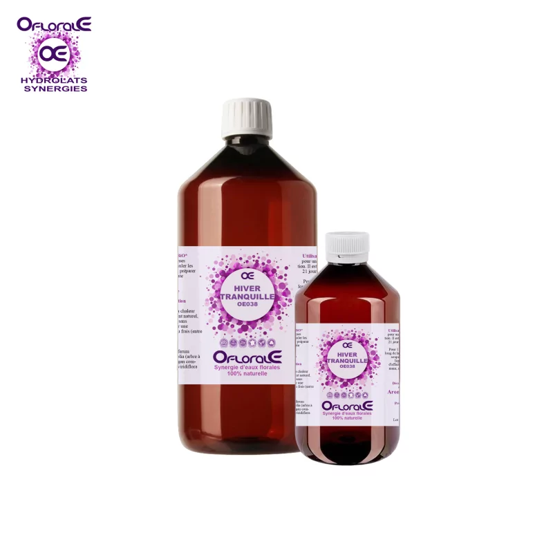 Sinergia invernal tranquila Hidrolatos de origen orgánico* - Bebida 200 ml - OFLORALE