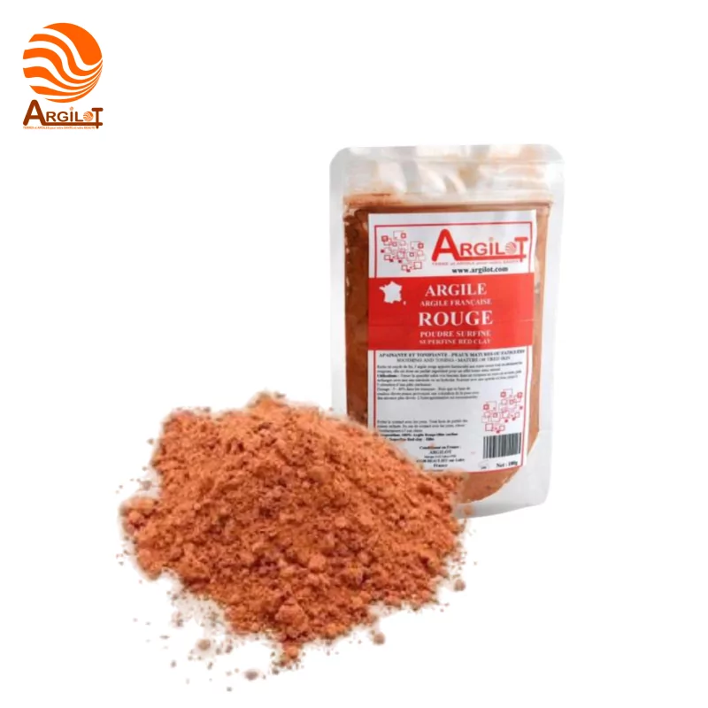 Ultra Ventilated Red Clay French powder - Argilot