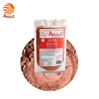 Argile Rouge Ultra Ventilée poudre française - Argilot