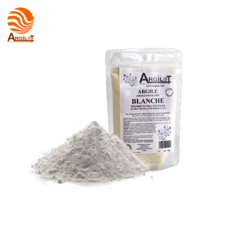 Argile Blanche Ultra Ventilée Poudre Française - Argilot