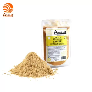 Polvo francés de arcilla amarilla ultra ventilada - Argilot