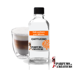 Cappucino, Huile parfumée spéciale pour diffusion 10ml - Parfums de Créateurs