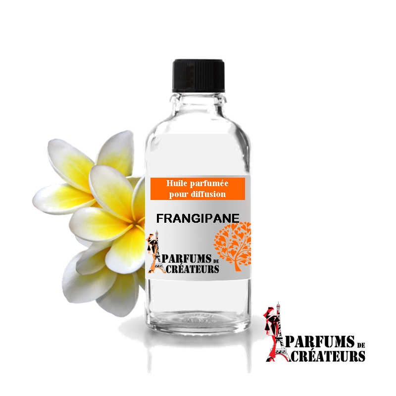 Frangipane, Huile parfumée spéciale pour diffusion 10ml - Parfums de Créateurs