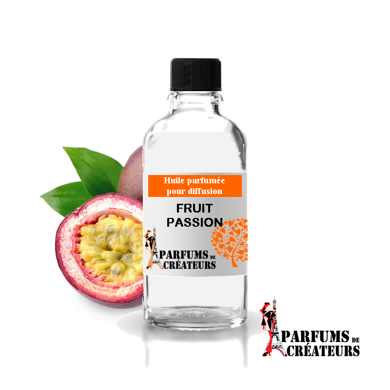 Fruits de la passion, Huile parfumée spéciale pour diffusion 10ml - Parfums de Créateurs