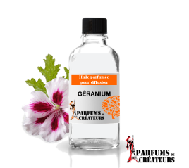 Géranium, Huile parfumée spéciale pour diffusion 10ml - Parfums de Créateurs