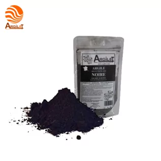 French Black Clay Powder - Argilot