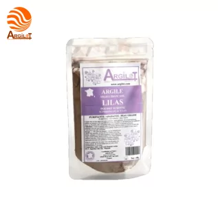 Uso del polvo francés de arcilla lila - Argilot