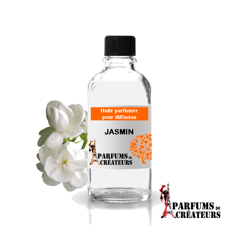 Jasmin, Huile parfumée spéciale pour diffusion 10ml - Parfums de Créateurs