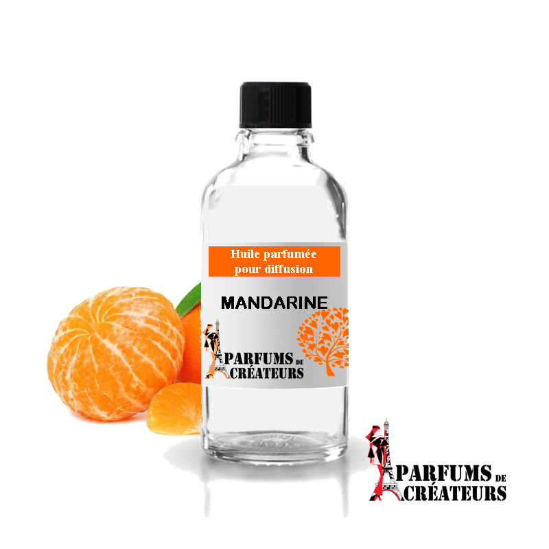 Mandarine, Huile parfumée spéciale pour diffusion 10ml - Parfums de Créateurs