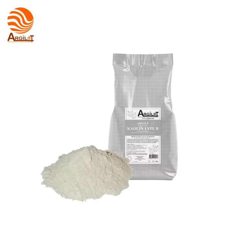 Kaloin-Ton Typ B-Pulver – Argilot