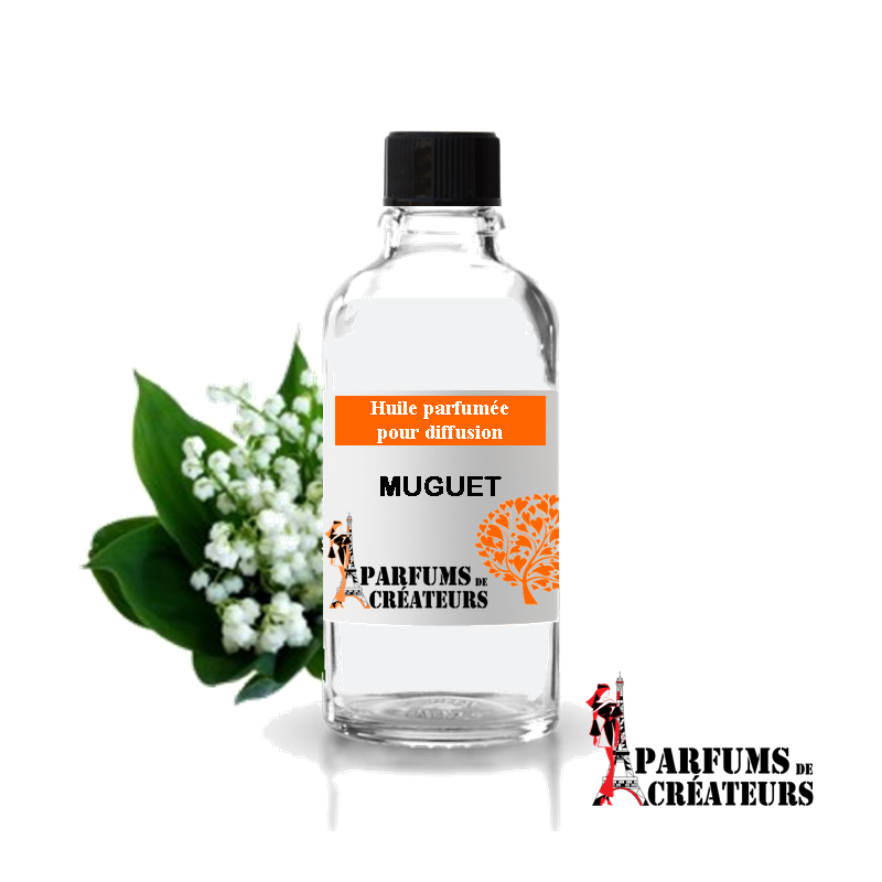 Muguet, Huile parfumée spéciale pour diffusion 10ml - Parfums de Créateurs