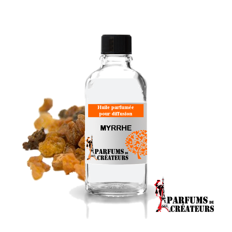 Myrrhe, Huile parfumée spéciale pour diffusion 10ml - Parfums de Créateurs