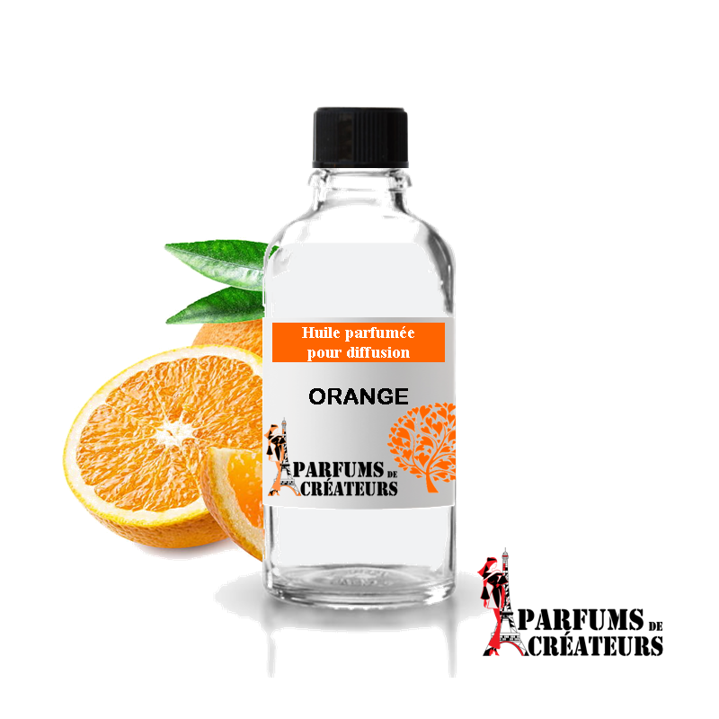 Orange, Huile parfumée spéciale pour diffusion 10ml - Parfums de Créateurs