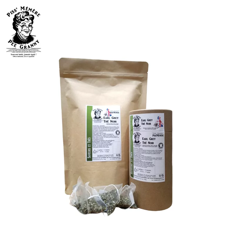 Earl Grey Siyah Çay Infusette'leri - Piss'Mémère Earl Grey Siyah Çay Infusette'leri - Piss'Mémère