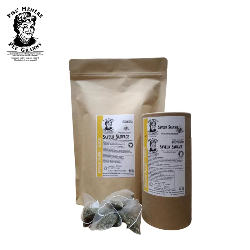 Wild Flavor Tea Bags - Piss'Mémère Wild Flavor Tea Bags - Piss'Mémère