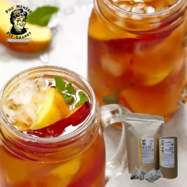 It's a peach tree! Tea bags - Piss'Mémère
