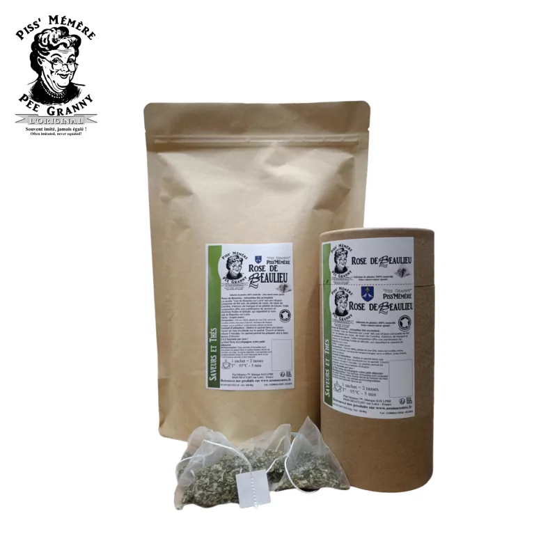 Bolsitas de té Rose de Beaulieu - Piss'Mémère Bolsitas de té Rose de Beaulieu - Piss'Mémère