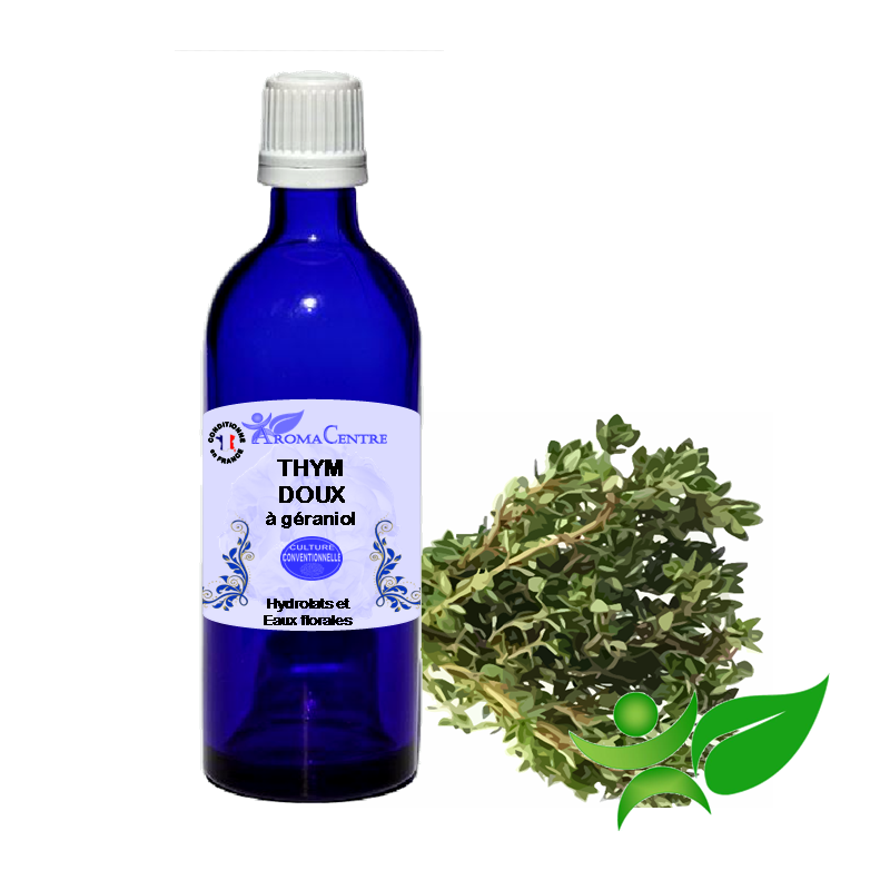Thym doux à géraniol, Hydrolat (Thymus vulgaris L. geranioliferum) - Aroma Centre