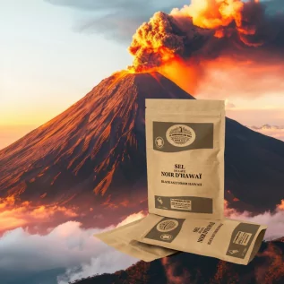 Hawaiian black salt (Hawaii) - La Compagnie des Sels