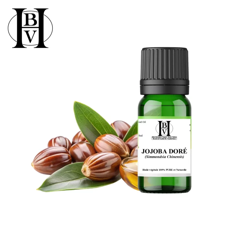 Jojoba doré huile Végétale (Simmondsia Chinensis) - HBV Huiles et Beurres Jojoba doré huile Végétale (Simmondsia Chinensis) - HBV Huiles et Beurres