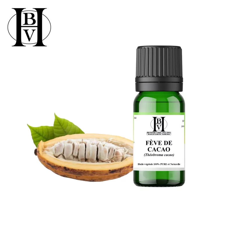Fève de cacao huile végétale (Théobroma cacao) - HBV Huiles et Beurres