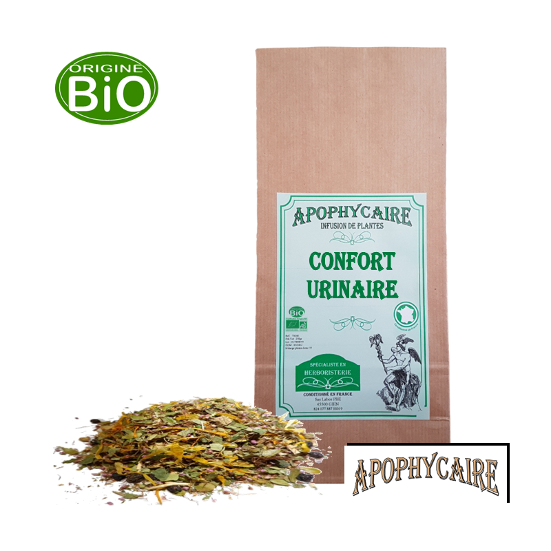 Confort Urinaire, tisane BiO de plantes - Apophycaire