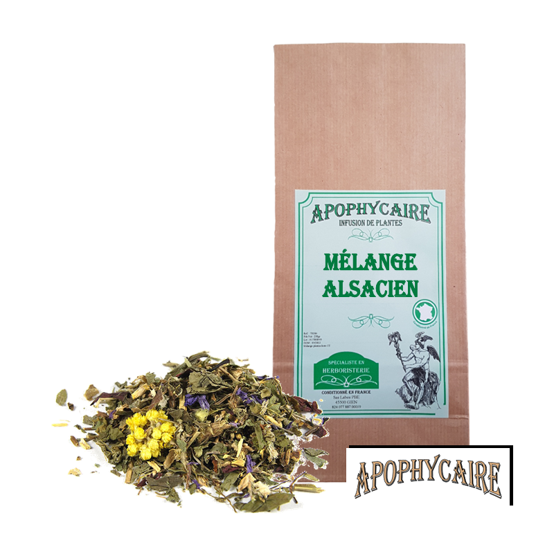 Mélange pectorale d'Alsace, tisane de plantes - Apophycaire